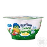 Сирок Растішка банан 3,4% 125г