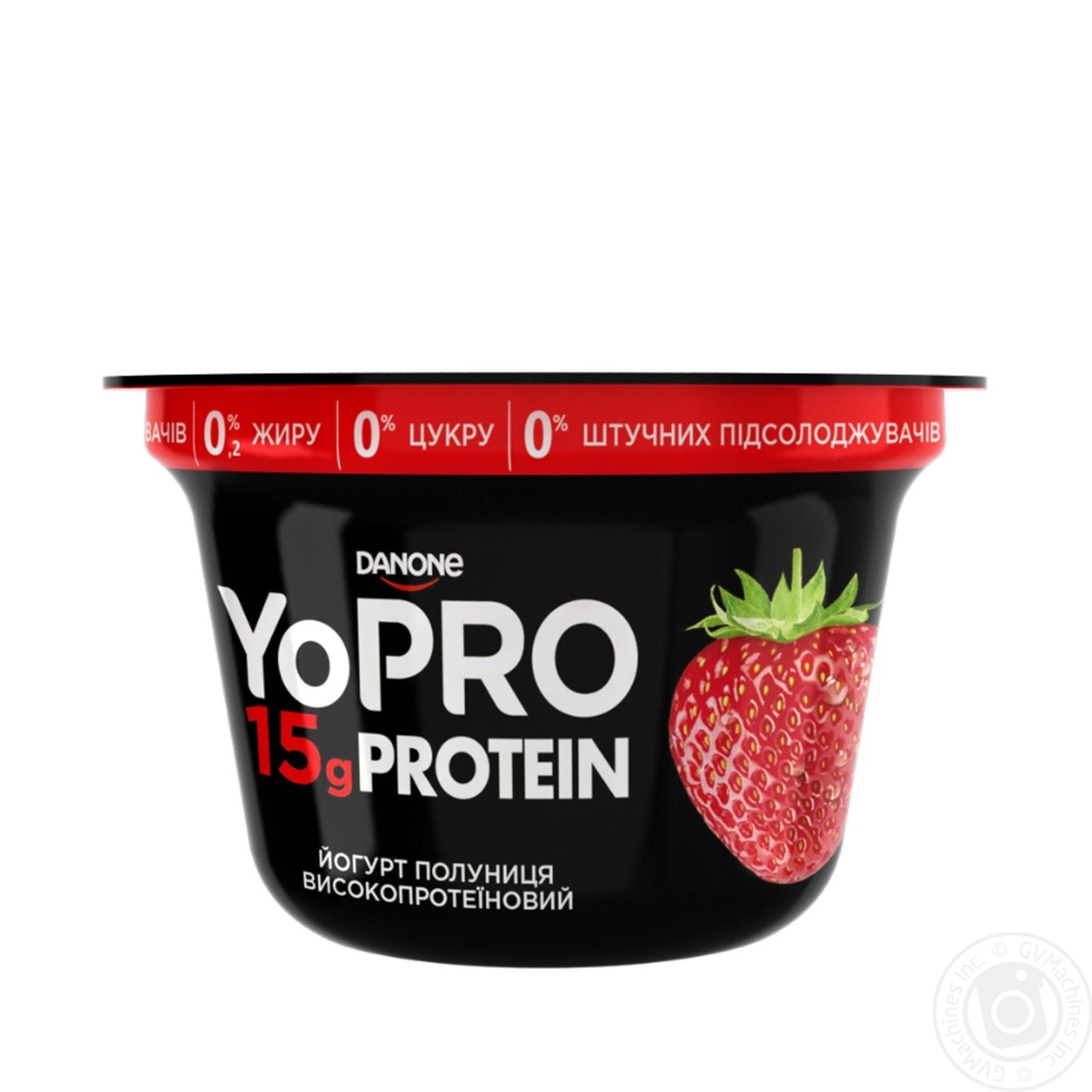 

Йогурт Danone YoPro Клубника нежирный высокопротеиновый 0,1% 160г