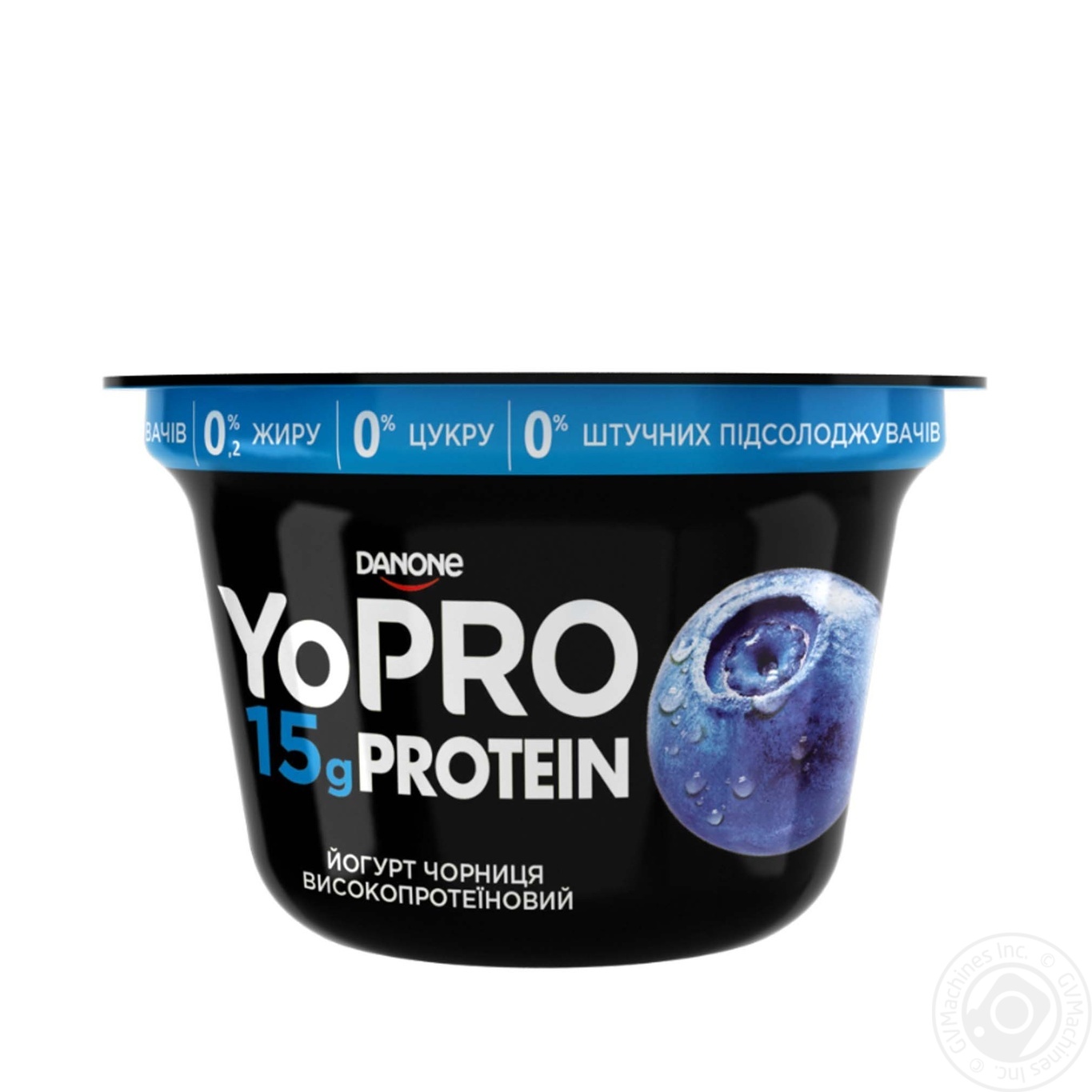 

Йогурт Danone YoPro Черника нежирный высокопротеиновый 0,1% 160г