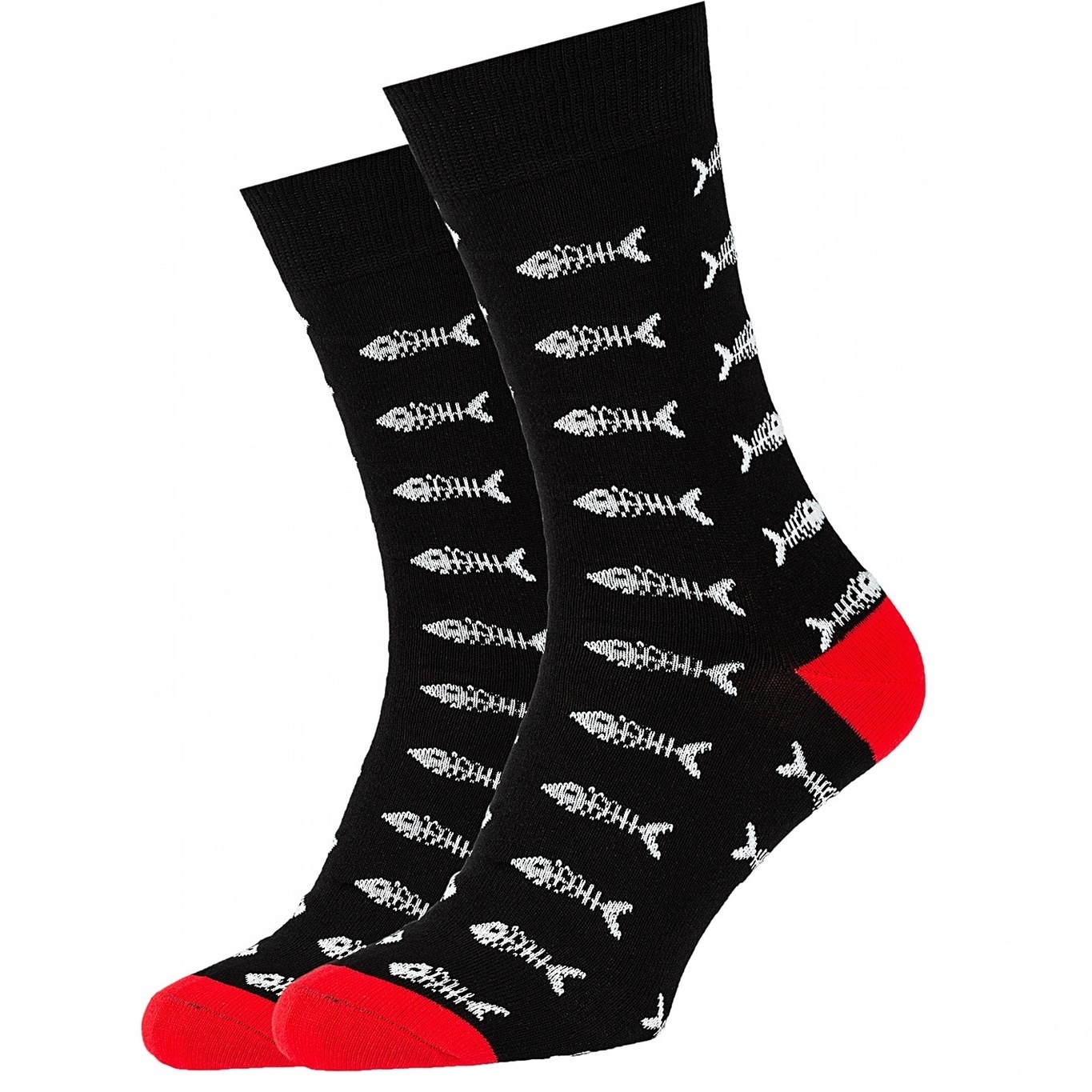 

Носки GoodSox Рыбки черные мужские размер 27-29