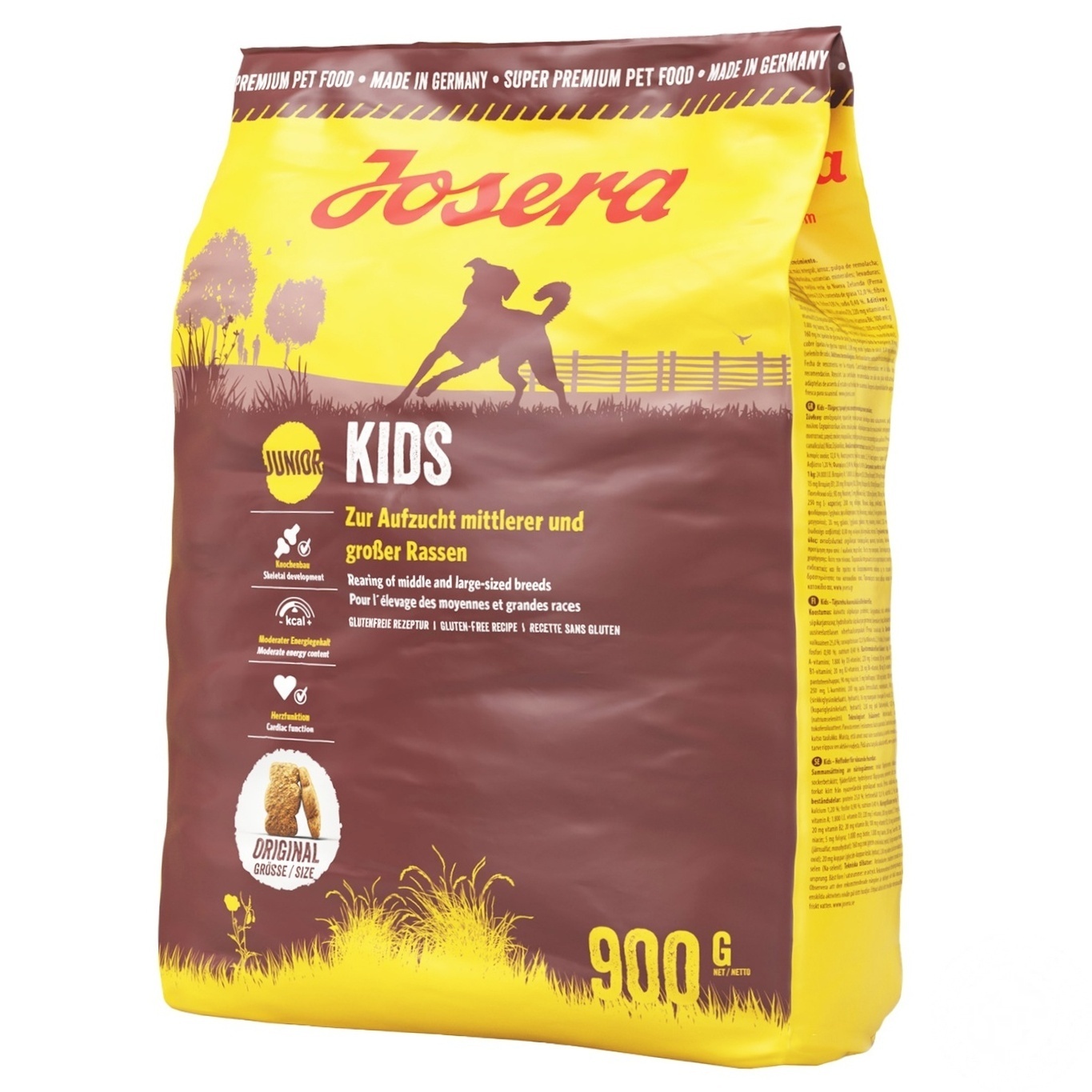 

Корм Josera Kids сухой для щенков 900г