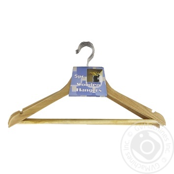 M Three plastic Clothes Hangers Set 5pcs 42.5cm - buy, prices for - photo 1