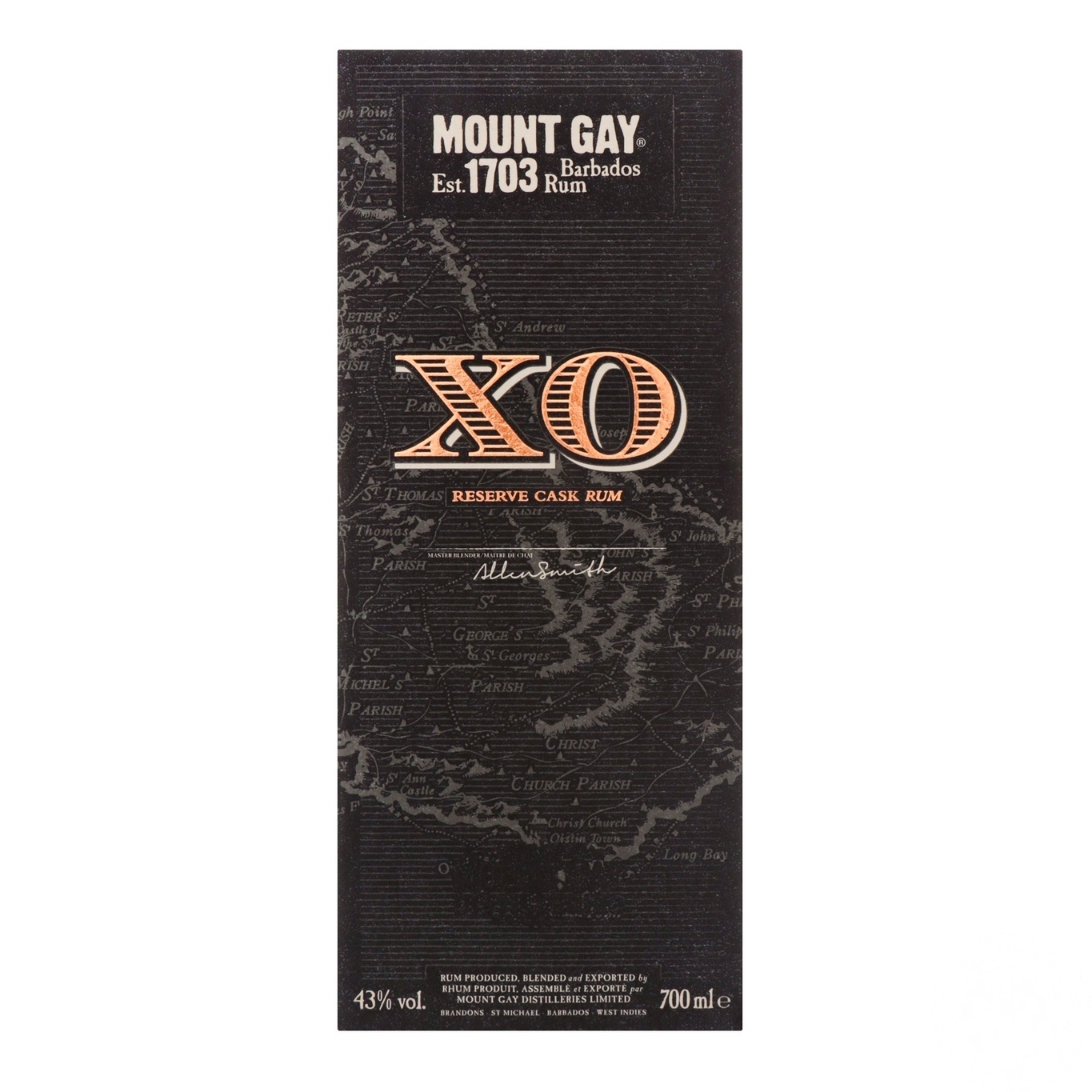 

Ром Mount Gay X.O. 43% 0,7л