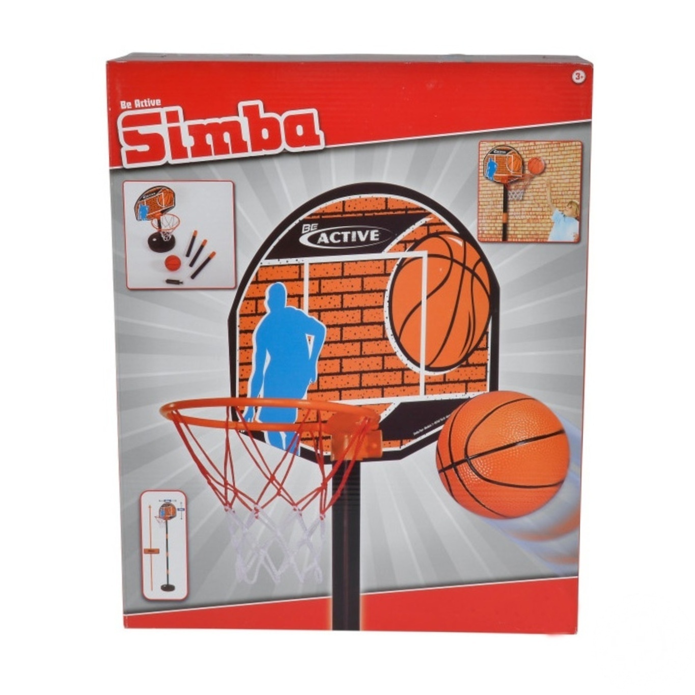 

Набор игровой Simba Баскетбол с корзиной 160см