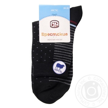 Brestskie Arctic Black Women's Socks 25s - buy, prices for - photo 1