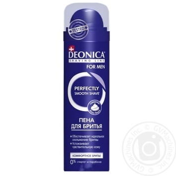 Пена для бритья Deonica for Men Комфортное бритье 240мл - купить, цены на МегаМаркет - фото 2