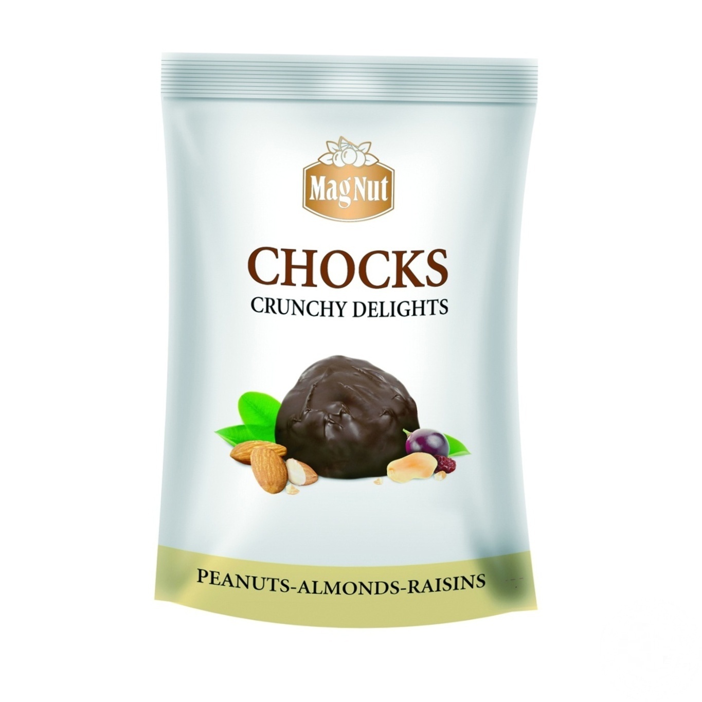

Конфеты MagNut Chocks с арахисом и миндалем 150г