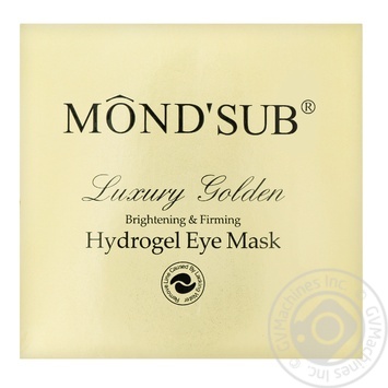 Mondsub Gold Hydrogel Eye Patches 60pcs - buy, prices for - photo 1