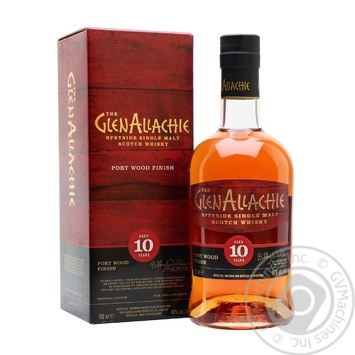 GlenAllachie Port Wood 10yo Whiskey single malt 48% 0.7l