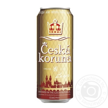 Пиво Ceska Koruna Светлое 4,7% 0,5л