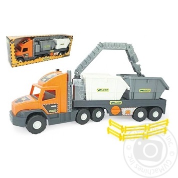 Wader Super Tech Truck Toy With Wake-Up Containers - buy, prices for - photo 1