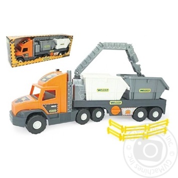 Wader Super Tech Truck Toy With Wake-Up Containers - buy, prices for NOVUS - photo 1