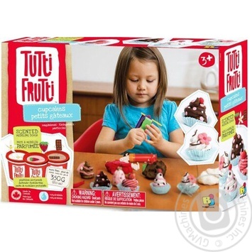 Tutti-Frutti Cupcakes Modeling Set 350g - buy, prices for MegaMarket - photo 1