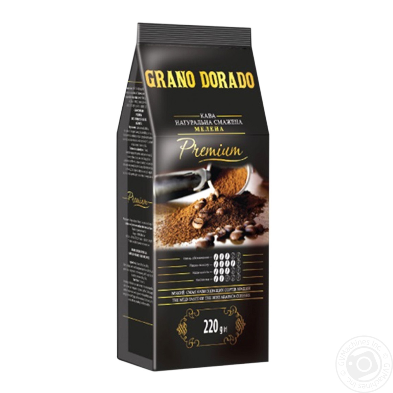 

Кофе Золотое зерно молотый Premium Grano Dorado 220г