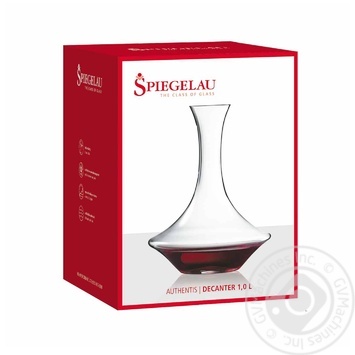 Spiegelau Authentis Crystal Decanter 1l - buy, prices for MegaMarket - photo 1