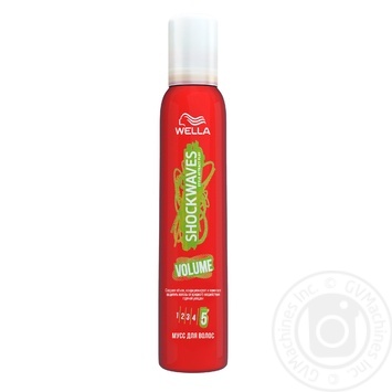 Wella Shockwaves Hair Mousse 200ml - buy, prices for Auchan - photo 1