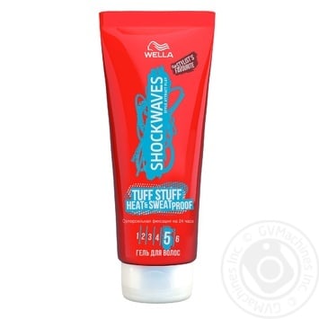 Wella Shockwaves Thermal Protection Hair Gel 200ml - buy, prices for MegaMarket - photo 1