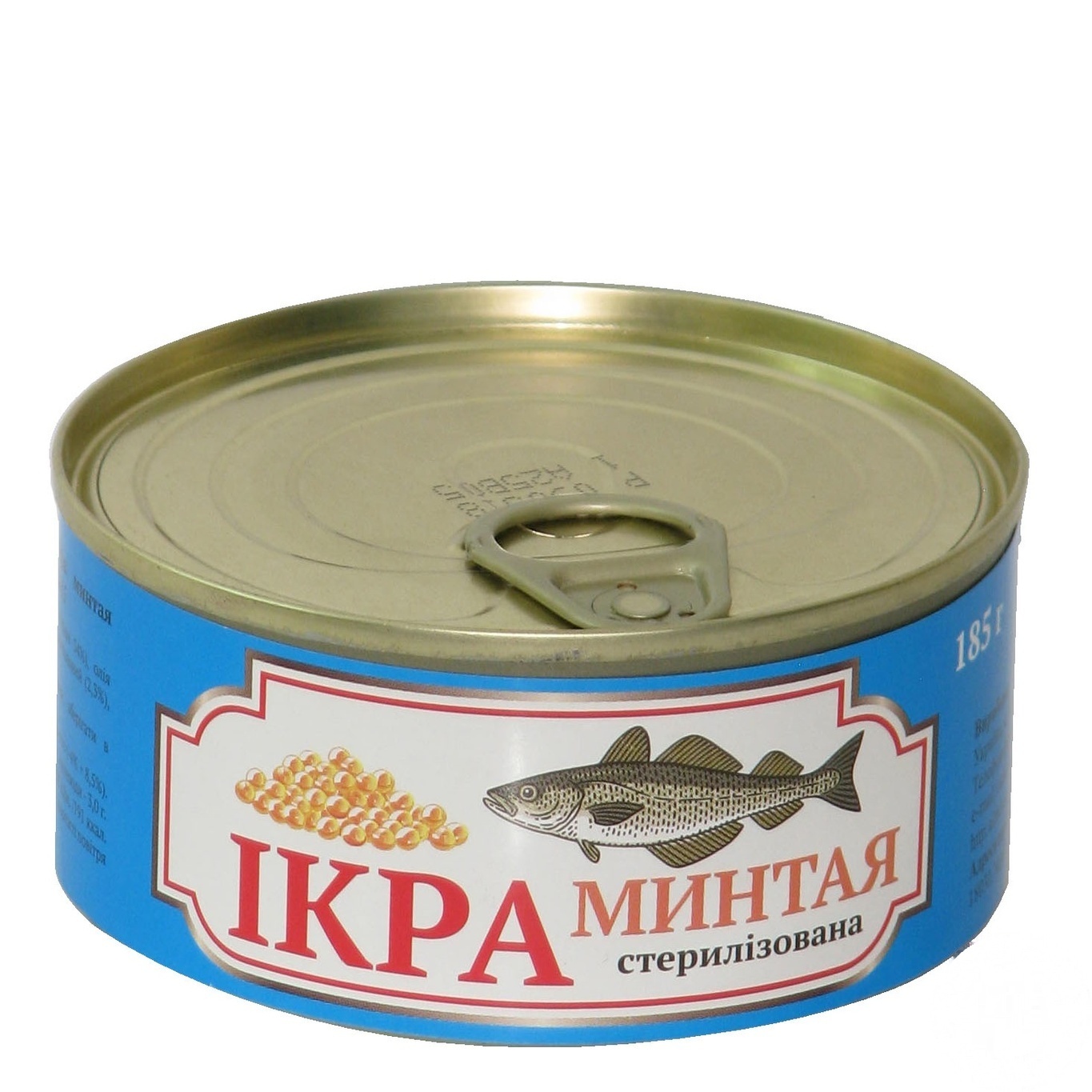 

Икра минтая Alba Fish стерилизованная 185г
