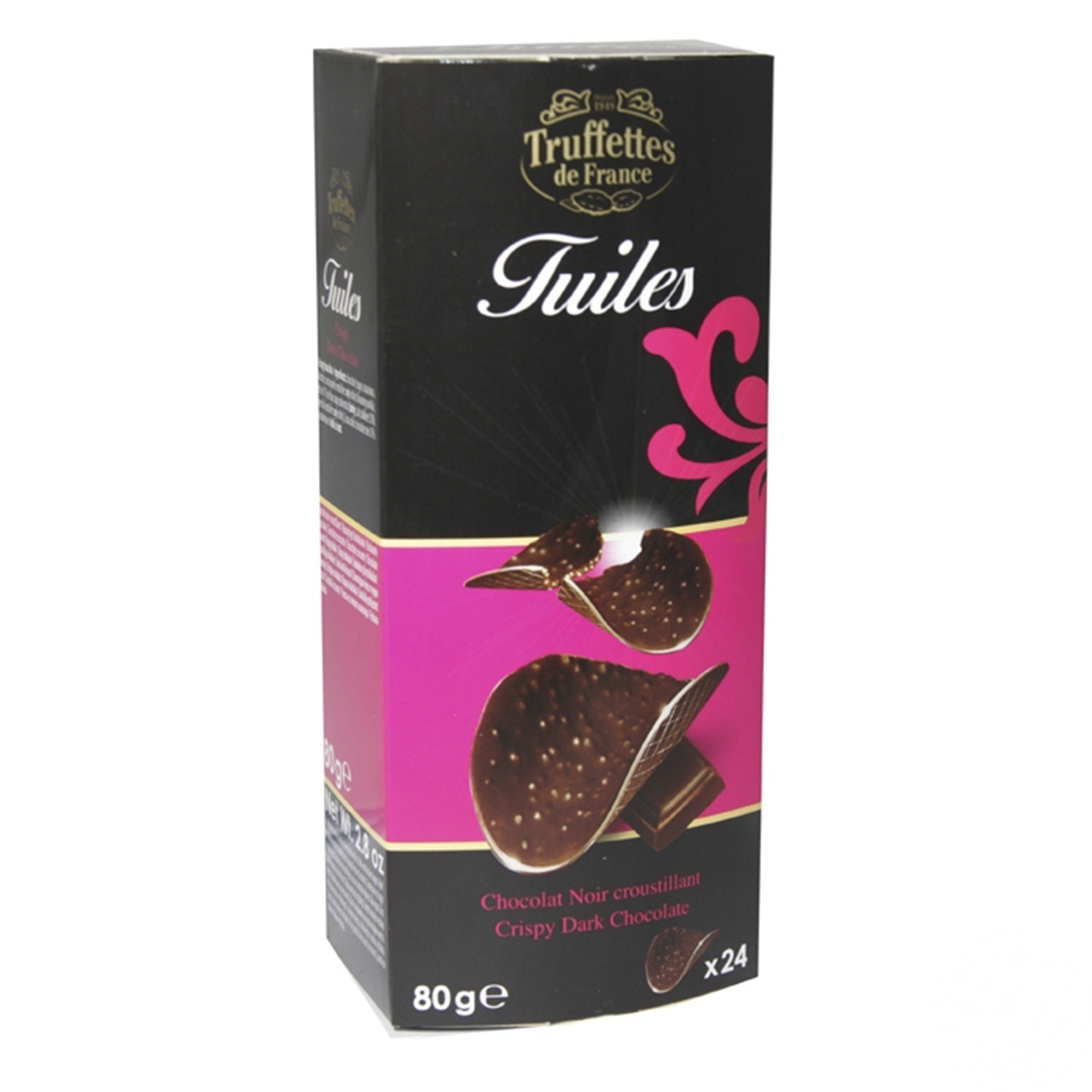 

Чипсы Truffettes de France из черного шоколада 80г