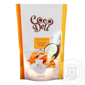 Чіпси кокосові Coco Deli солодкі 30г - купити, ціни на Восторг - фото 1