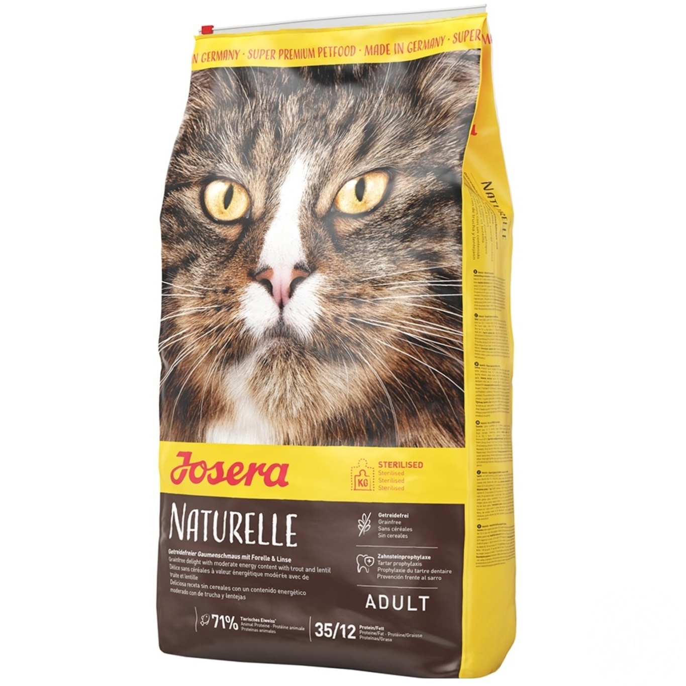 

Корм Josera Naturelle сухой для стерилизованных котов 2кг