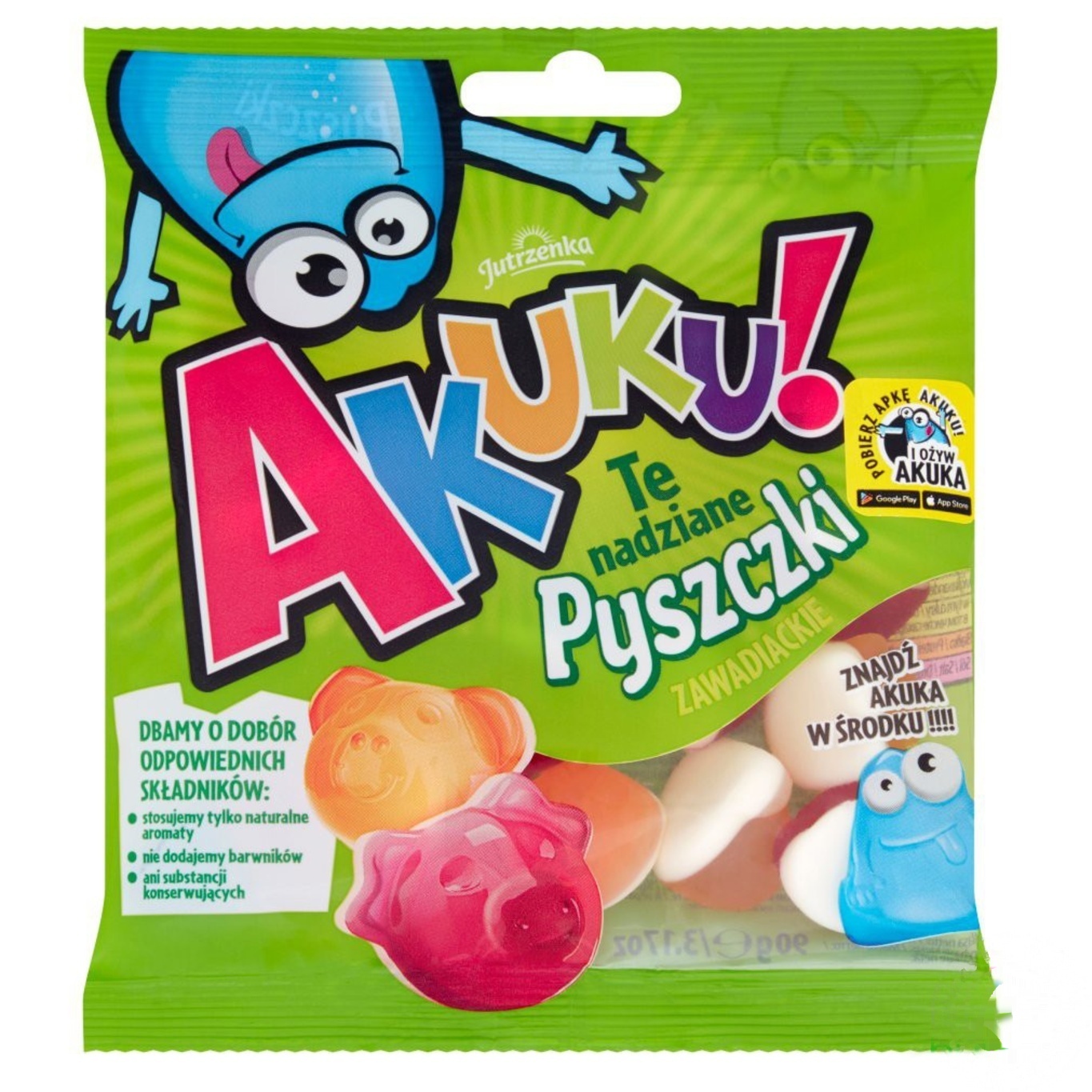 

Конфеты Akuku мордочки 90г