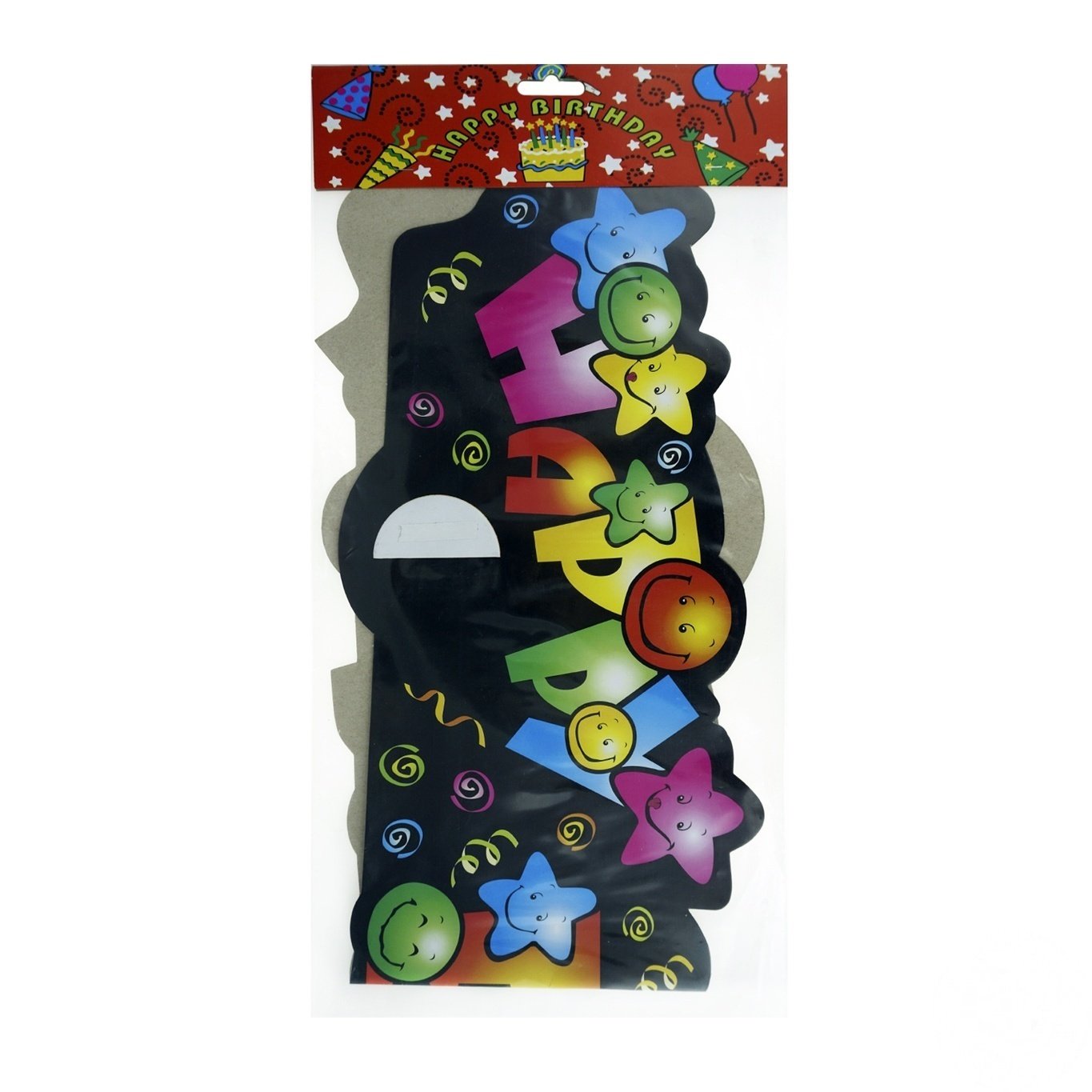 

Баннер картонный Party Favors Happy Birthday 10466/1