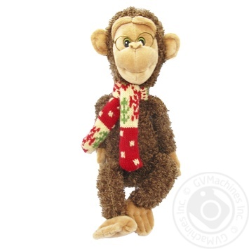 Orange Monkey Gosha with Glasses Soft Toy 28cm - buy, prices for - photo 1