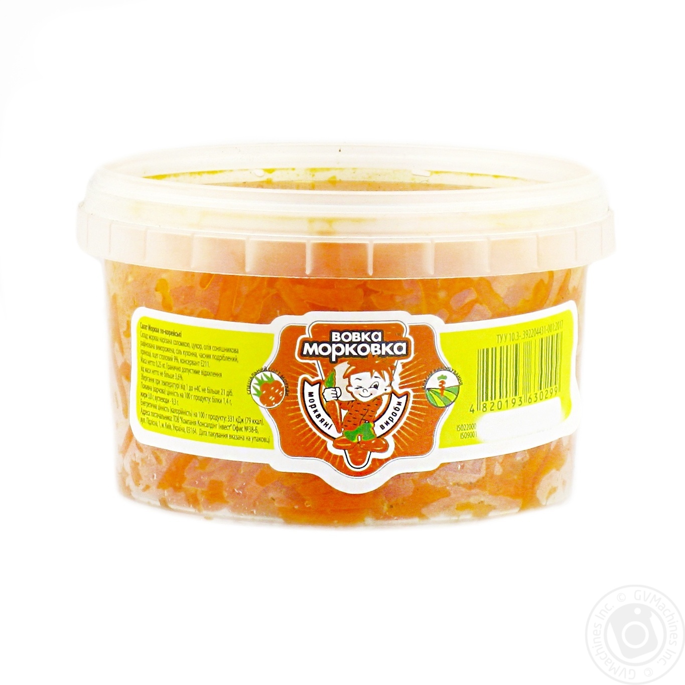 

Салат морковь по-корейски Вовка-Морковка 500г
