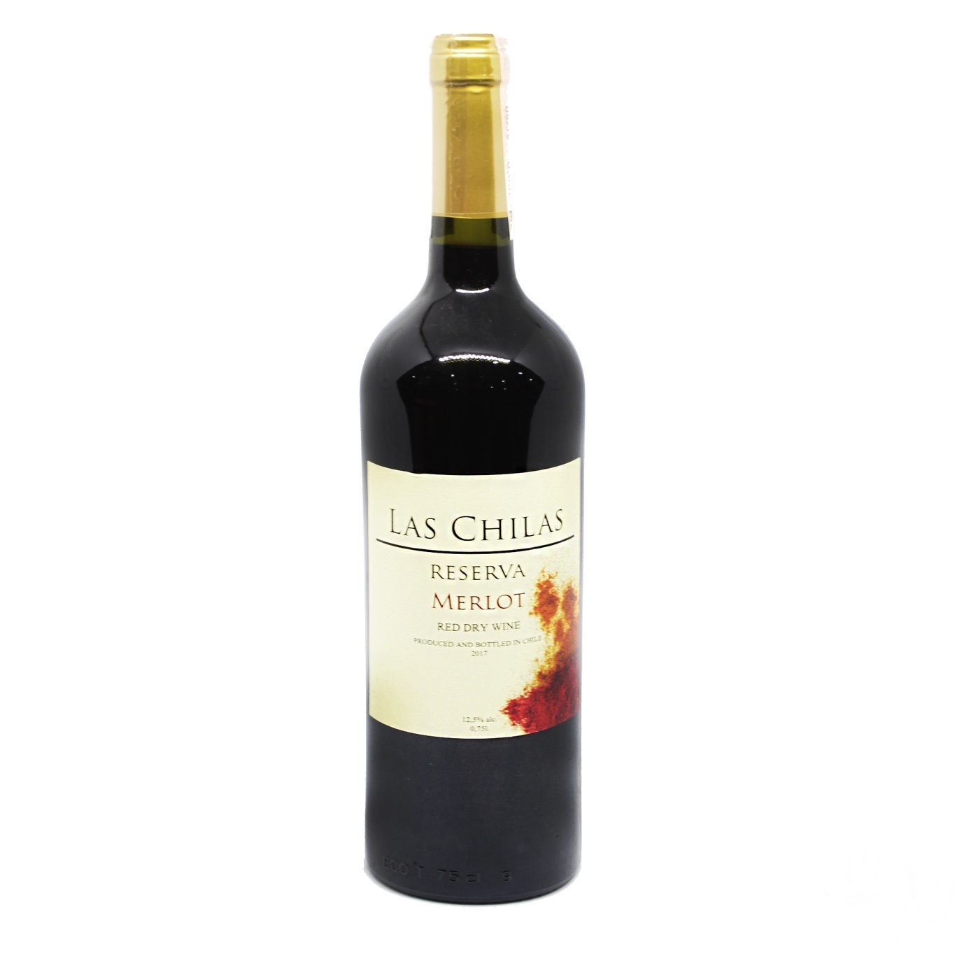 

Вино Las Chilas Reserva Merlot красное сухое 12,5% 0,75л