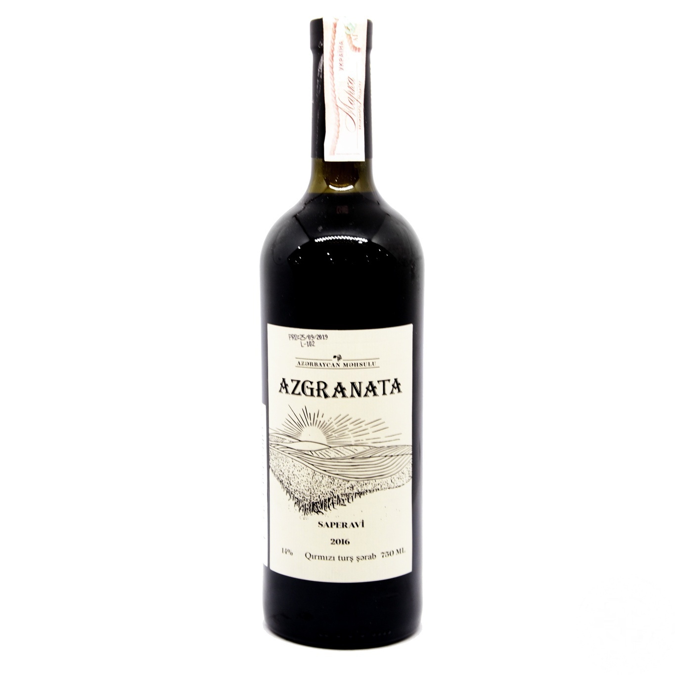 

Вино Azgranata Saperavi красное сухое 13% 0,75л