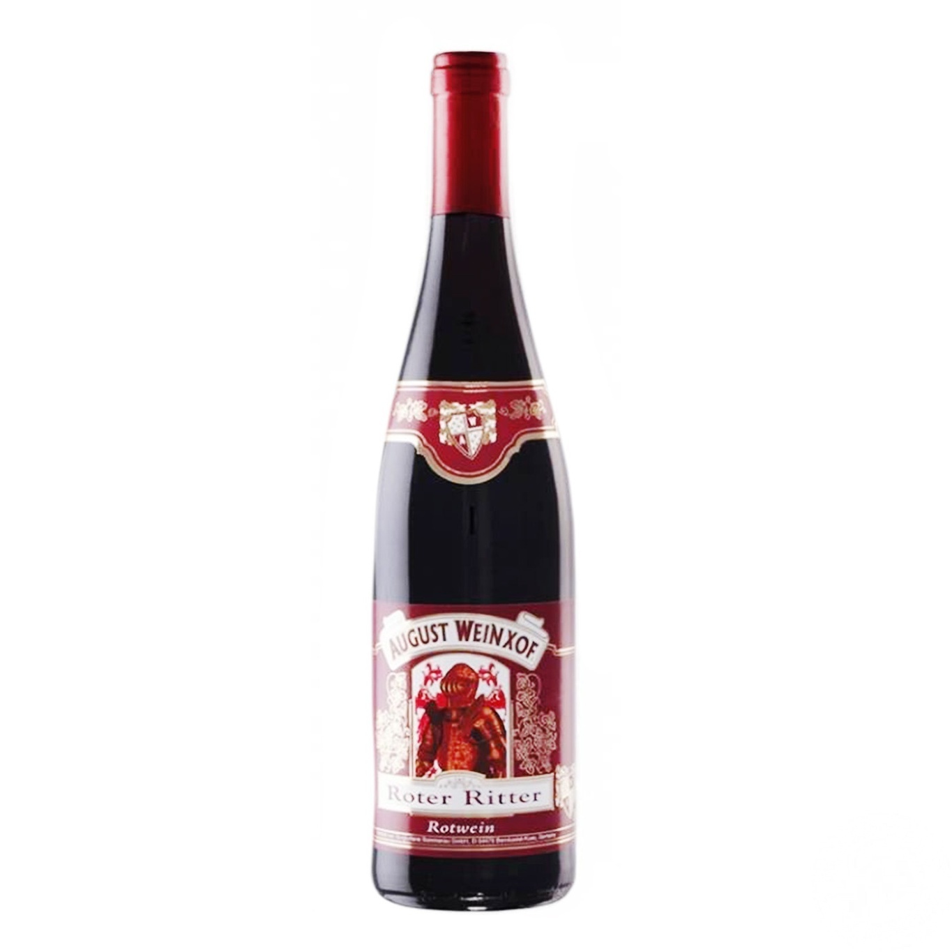 

Вино August Weinxof Roter Ritter красное полусладкое 9.5% 0,75л