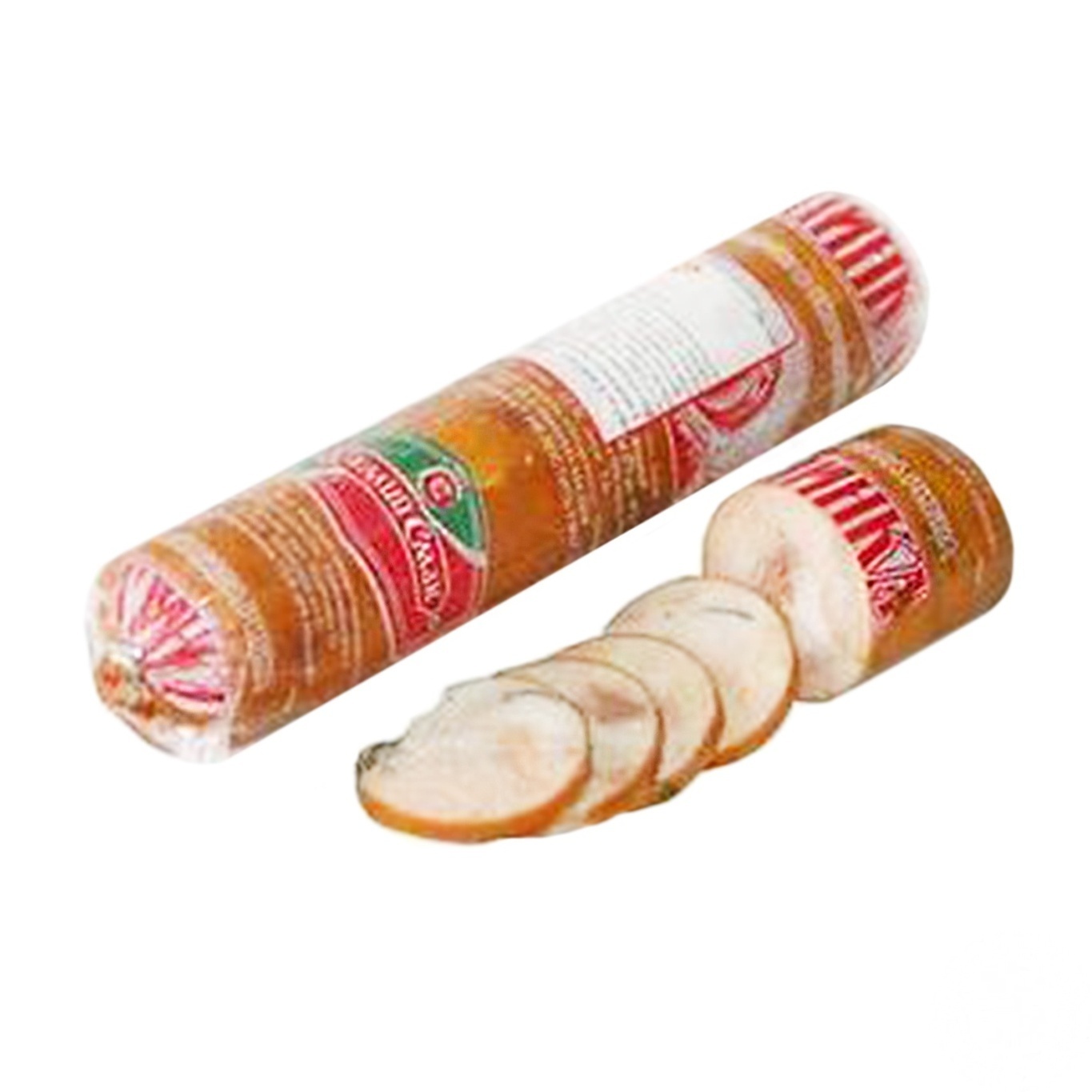 

Колбаса Cами Вкус рыбная ветчина горячего копчения 400г