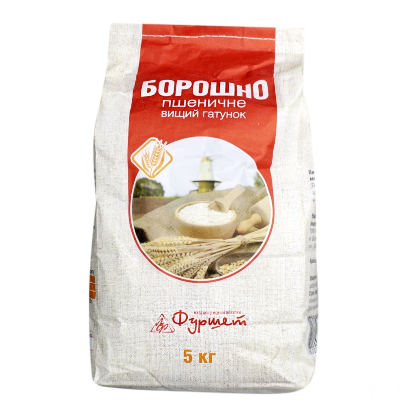 

Мука Фуршет пшеничная высшего сорта 5кг