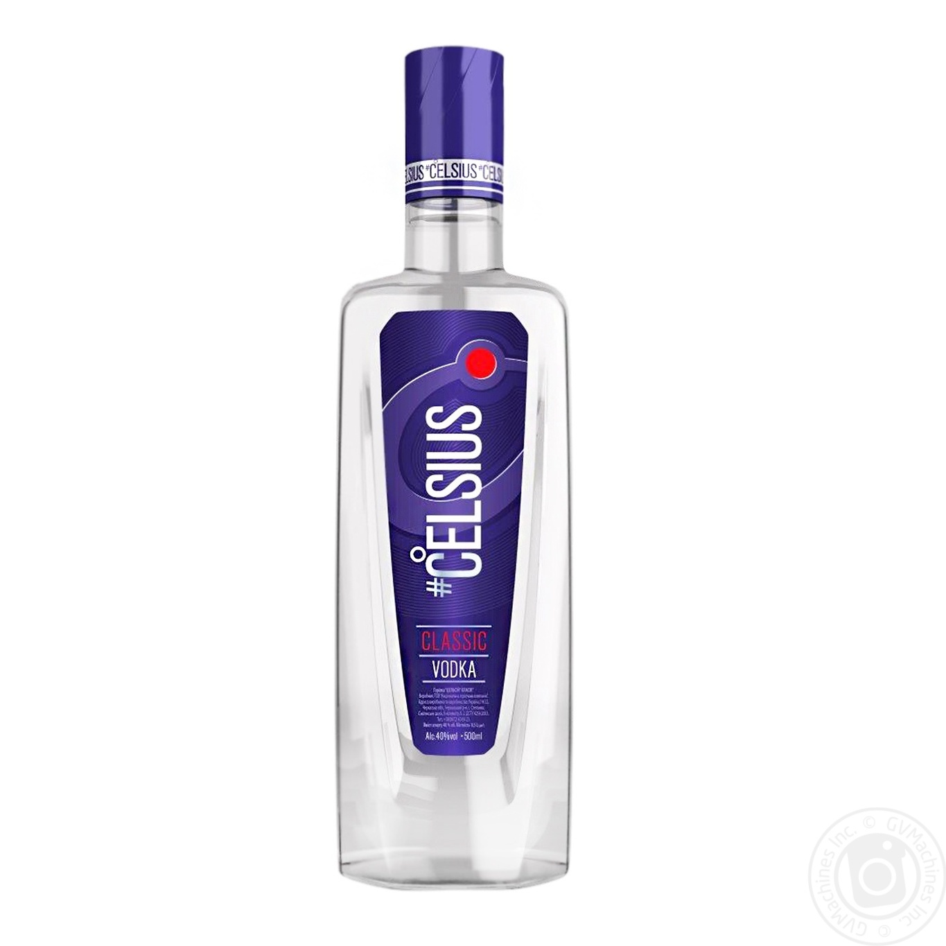 

Водка Цельсий Classic 40% 0,5л