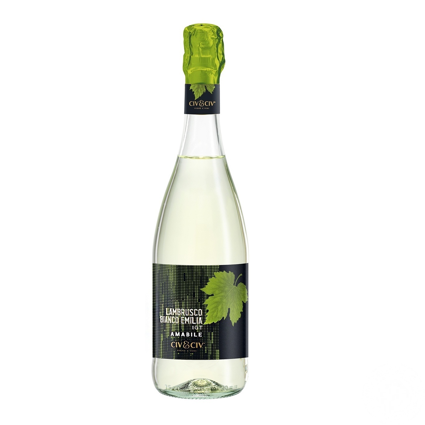 

Вино игристое Le Foglie Lambrusco Bianco dell'Emilia Amabile белое полусладкое 8% 0.75л