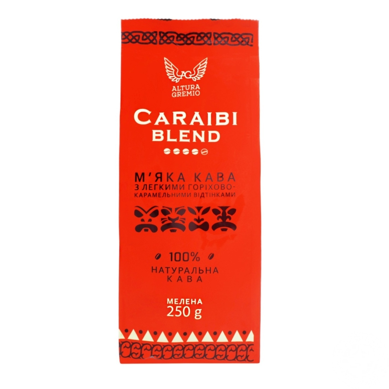 

Кофе Altura Gremio Caraibi Blend натуральный молотый 250г