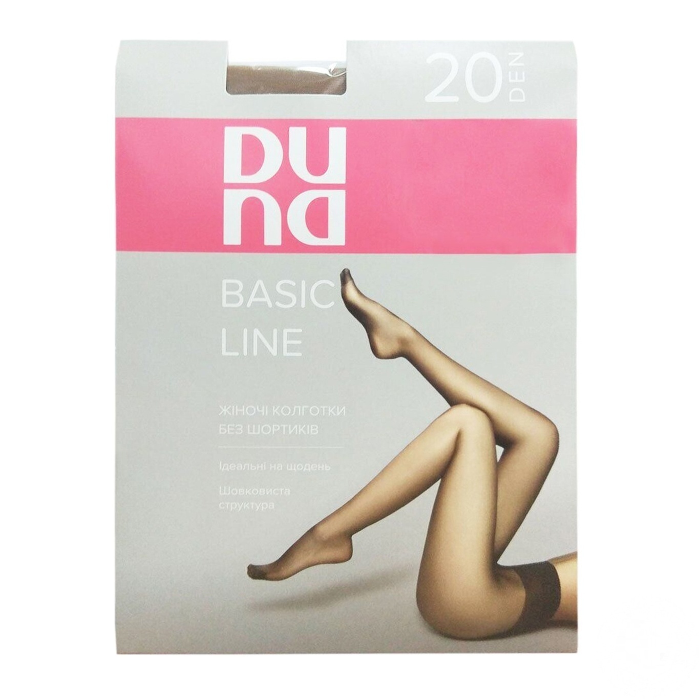 

Колготки Duna женские бежевые 20ден 3р