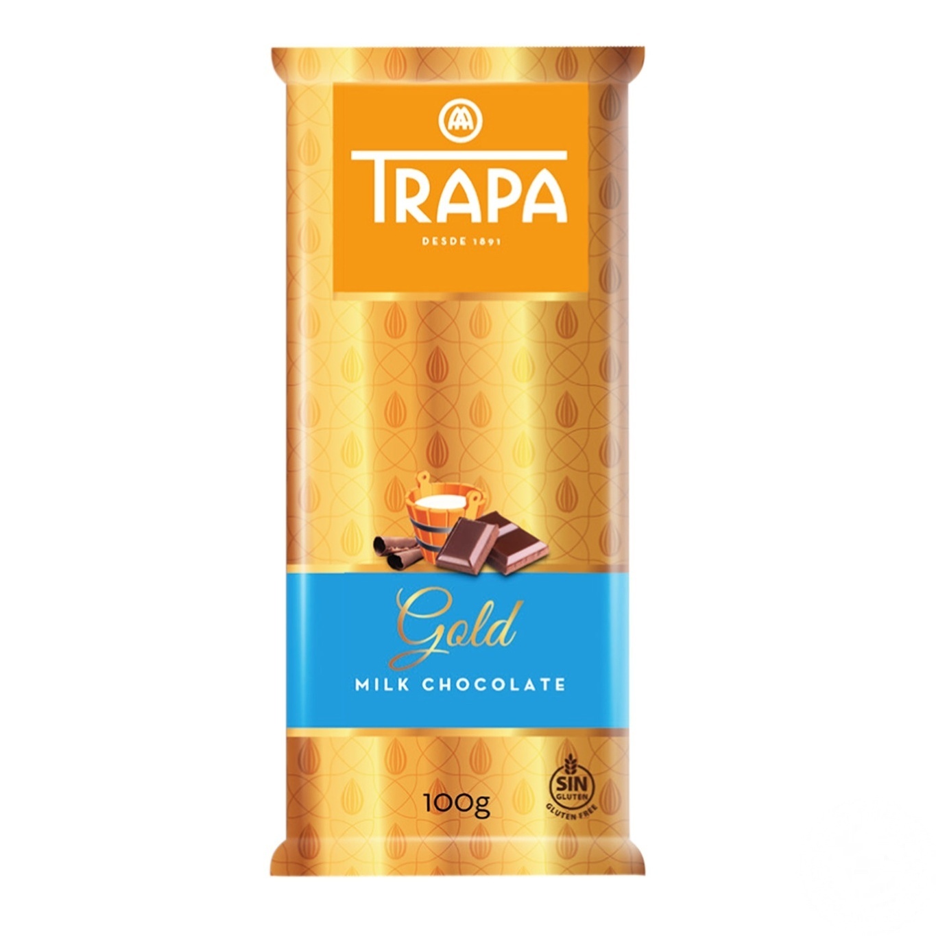 

Шоколад Trapa Gold молочный 100г