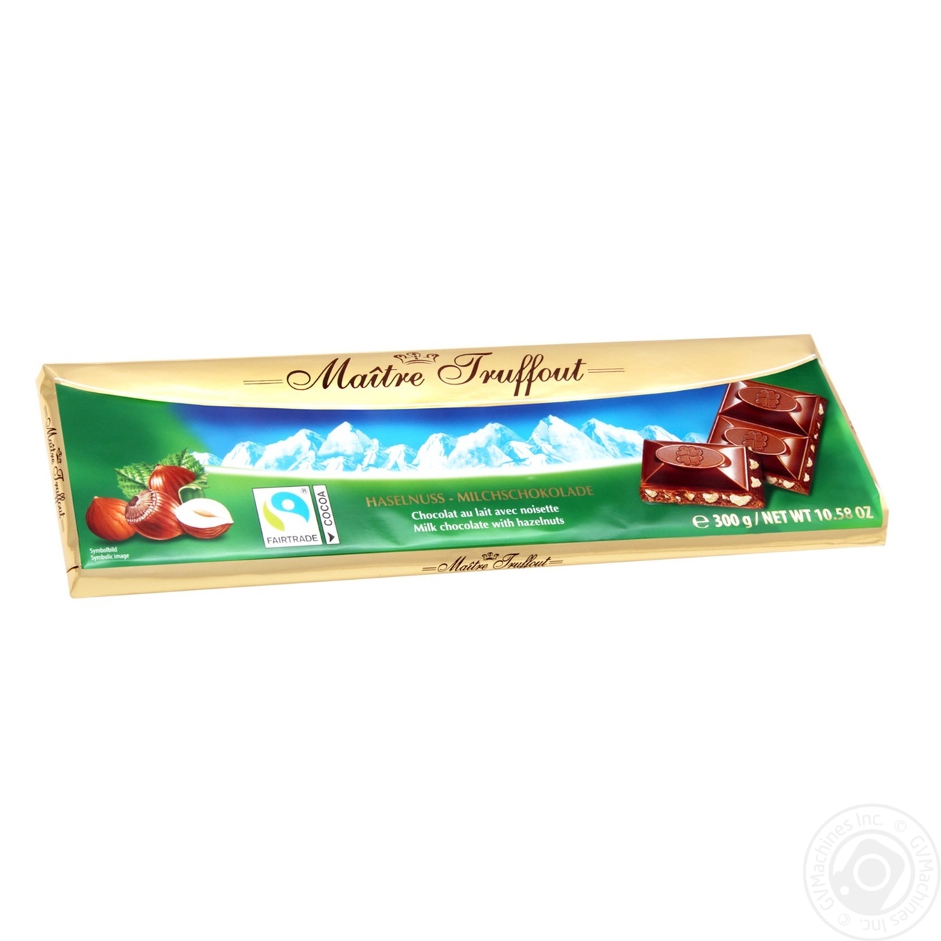

Шоколад молочный Maitre Truffout с фундуком 100г