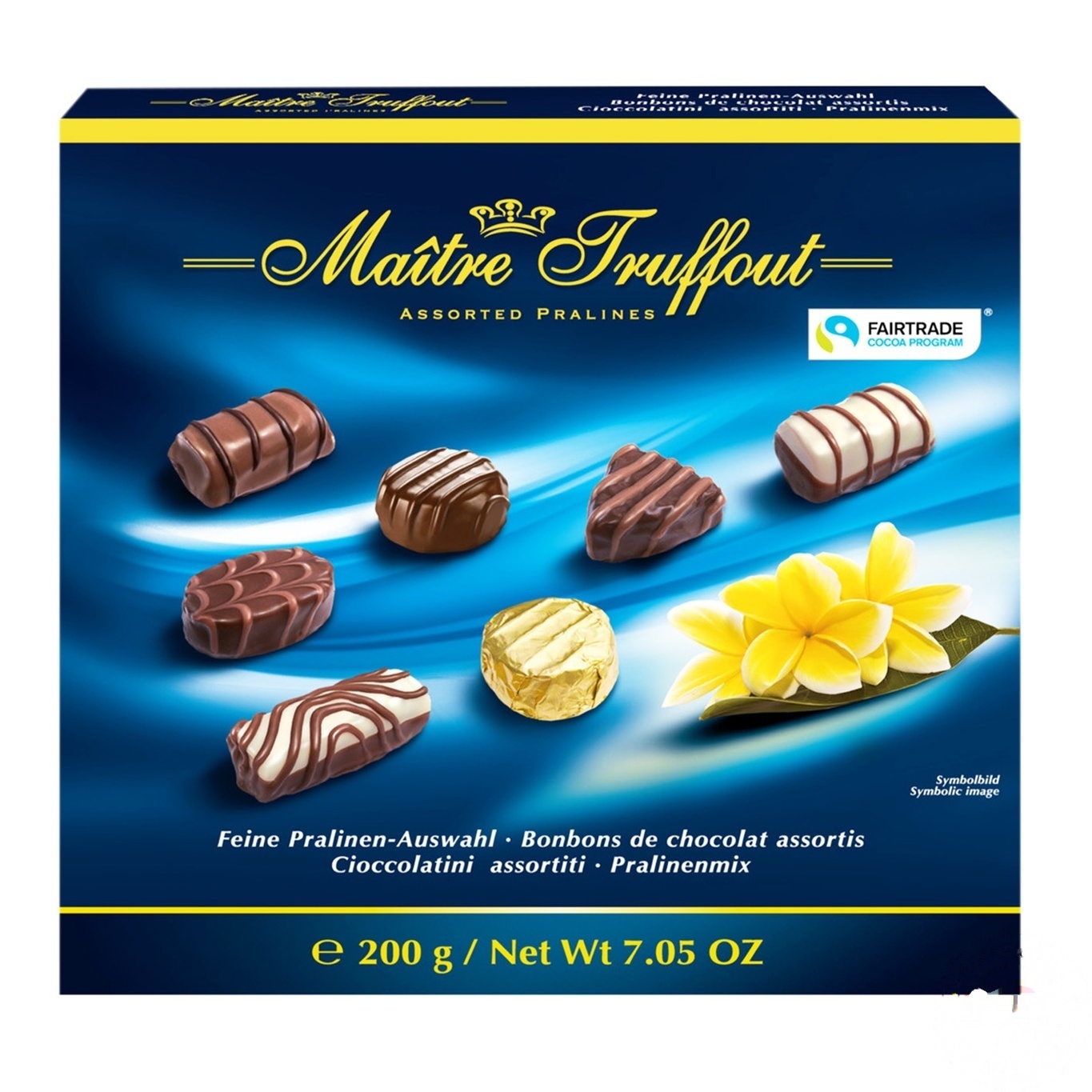 

Конфеты MaitreTruffout шоколадные ассорти 200г