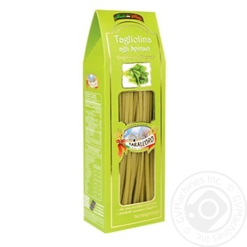 Макарони Tarall`oro Tagliolina Agli Spinaci 250г