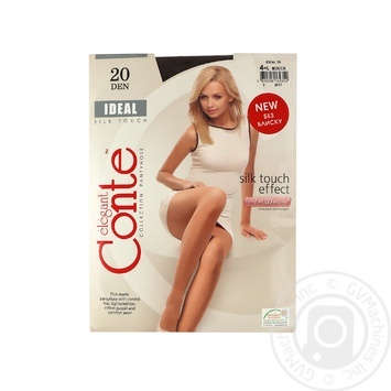 Колготы женские Conte Elegant ideal 20ден 4р - купить, цены на - фото 1
