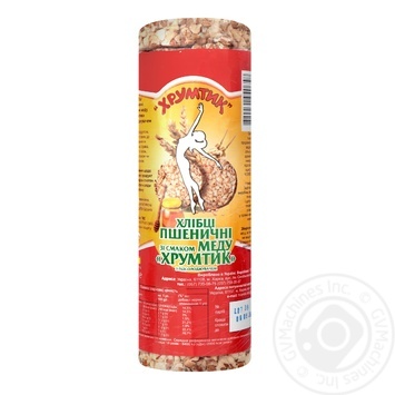 Khrumtik Wheat Crispbread with Honey Flavor 100g - buy, prices for Tavria V - photo 1