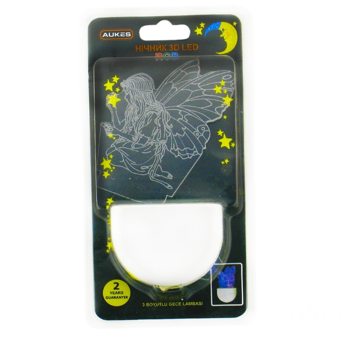 

Ночник Aukes 3D Led Ангел