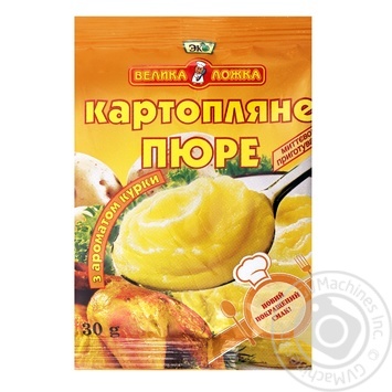 Пюре Еко Велика ложка картопляне з куркою 30г