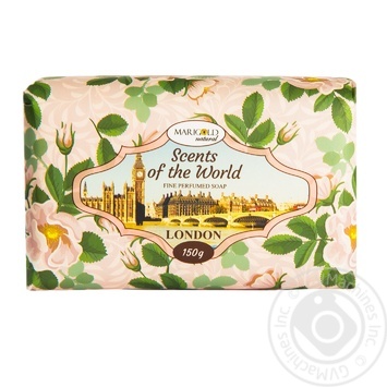 Мыло Marigold natural London твердое туалетное 150г