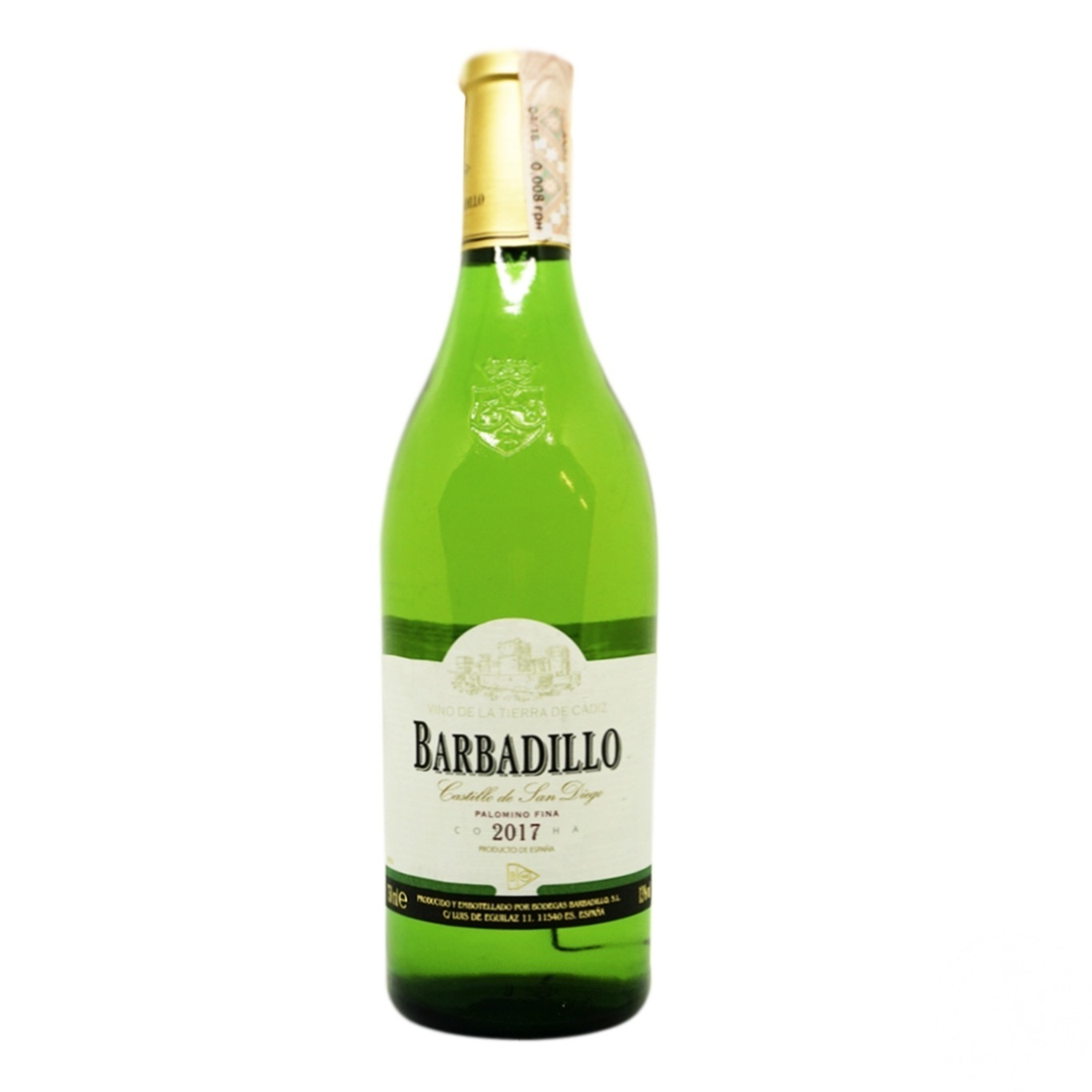

Вино Barbadillo Castillo de San Diego белое сухое 12% 0,75л