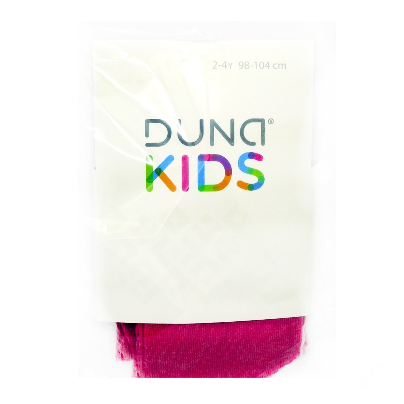 

Колготки Duna детские малиновые 98-104р