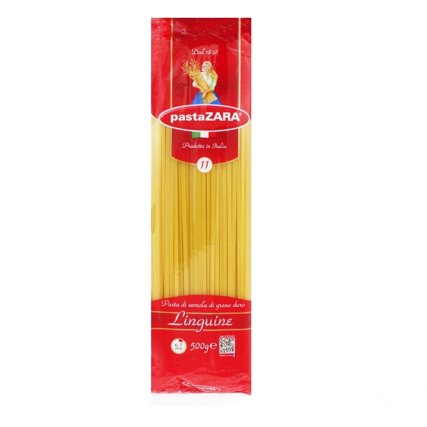 

Макаронные изделия Pasta Zara Лингвини 500г